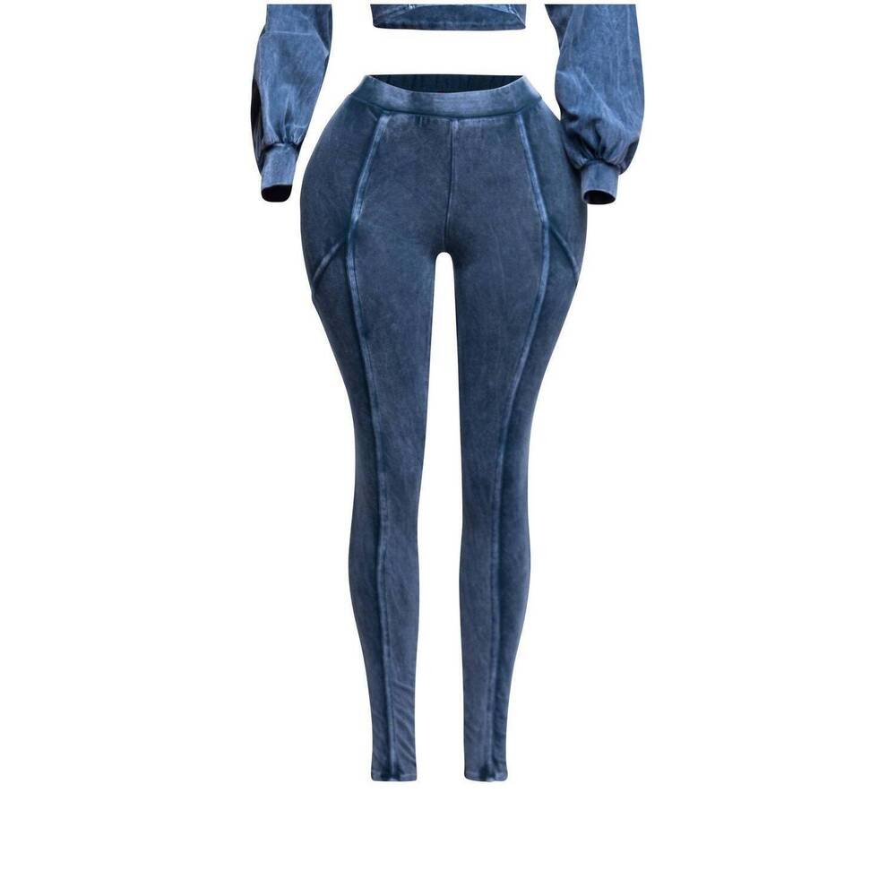 NEW K TOO women's lacey set in dark denim